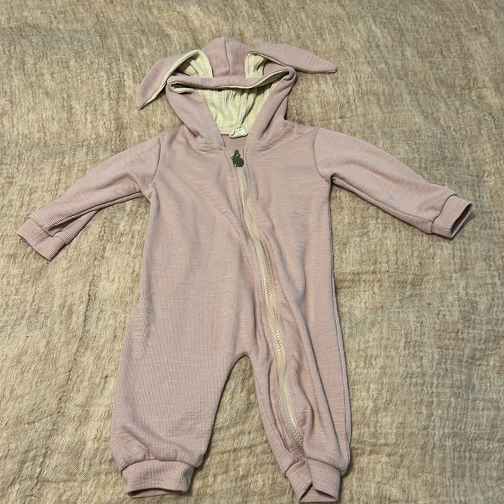 Cute pink bunny outfit